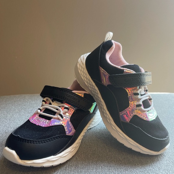 Carters Sparkle Glitter Sneakers - Picture 1 of 7
